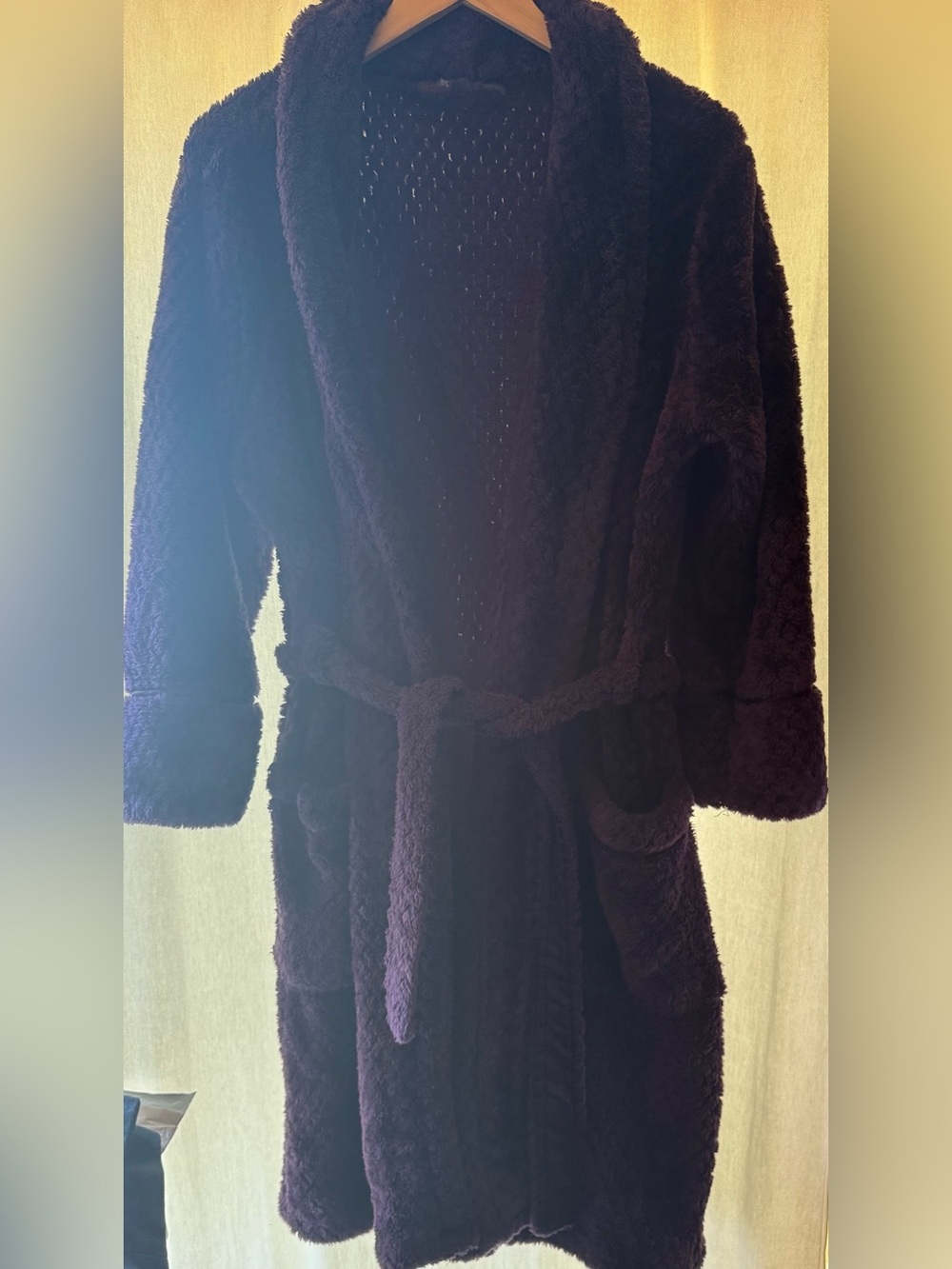 π PJ Salvage Plush Purple Robe π